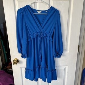 Max Studio Vibrant Blue dress